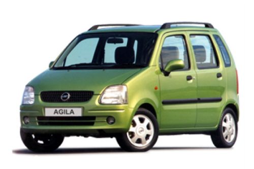 Opel Agila 2000-2007 (hatchback) Bočné ochranné lišty na dvere