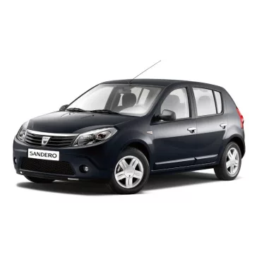 DACIA SANDERO Bočné ochranné lišty na dvere (2008-2012)