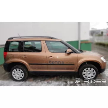 SKODA YETI Bočné ochranné lišty na dvere (2009-2017)