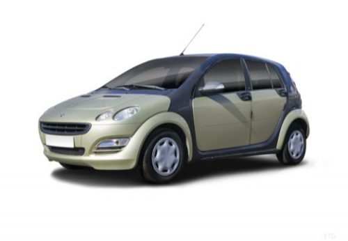 Smart For Four 2004-2006 (hatchback) Bočné ochranné lišty na dvere