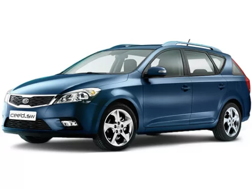 KIA CEED (ED) SW Bočné ochranné lišty na dvere (2006-2012)