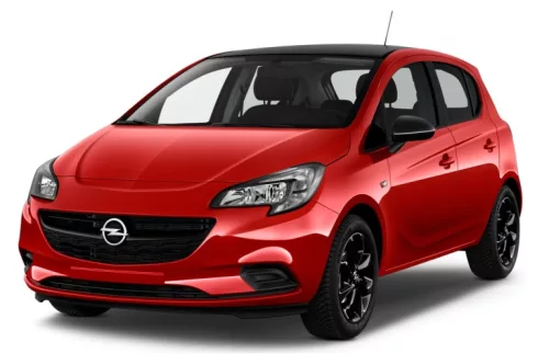OPEL CORSA E (hatchback, 5 dverové) Bočné ochranné lišty na dvere (2014-2019)