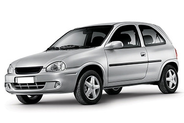 Opel Corsa 1993-2000 (hatchback, 3 dverové) Bočné ochranné lišty na dvere
