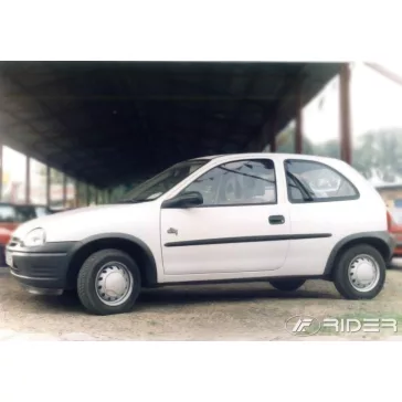   OPEL CORSA B (hatchback, 3 dverové) Bočné ochranné lišty na dvere (1993-2000)