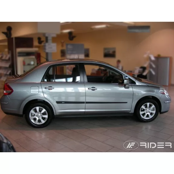 NISSAN TIIDA (sedan) Bočné ochranné lišty na dvere (2004-2012)