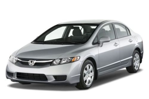 Honda Civic 2012- (sedan, 5 dverové) Bočné ochranné lišty na dvere
