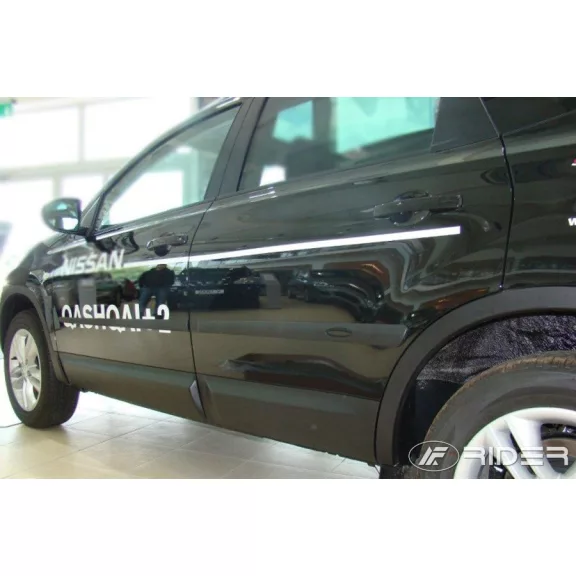 NISSAN QASHQAI +2 Bočné ochranné lišty na dvere (2008-2014)