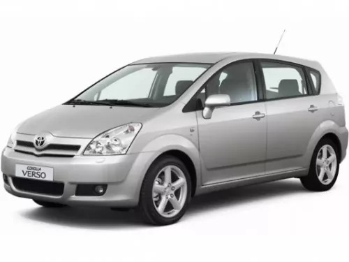 TOYOTA VERSO (hatchback) Bočné ochranné lišty na dvere (2004-2009)