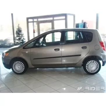   MITSUBISHI COLT (hatchback, 5 dverové) Bočné ochranné lišty na dvere (2008-2015)