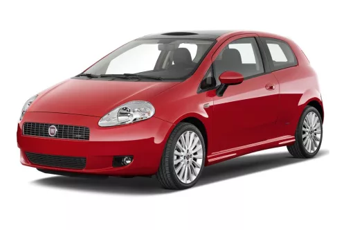 FIAT PUNTO GRANDE (5 dverové) Bočné ochranné lišty na dvere (2005-2009)