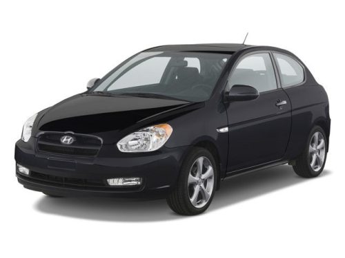 Hyundai Accent 2006-2011 (hatchback, 3 dverové) Bočné ochranné lišty na dvere