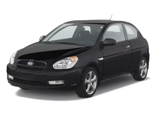 HYUNDAI ACCENT Bočné ochranné lišty na dvere (2006-2011)