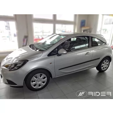   OPEL CORSA E (hatchback, 3 dverové) Bočné ochranné lišty na dvere (2014-2019)