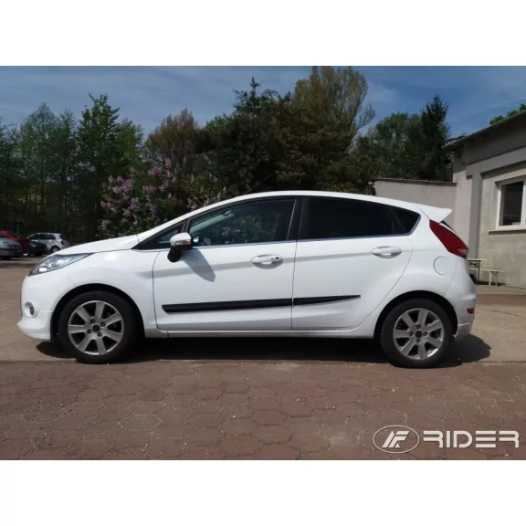 FORD FIESTA (MK7) (HATCHBACK, 5 dverové) Bočné ochranné lišty na dvere (2008-2017)