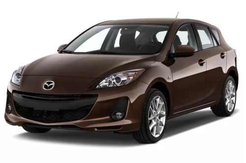 MAZDA 3 (BL) (hatchback) Bočné ochranné lišty na dvere (2009-2013)