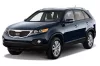 KIA SORENTO (XM) Bočné ochranné lišty na dvere (2009-2013)