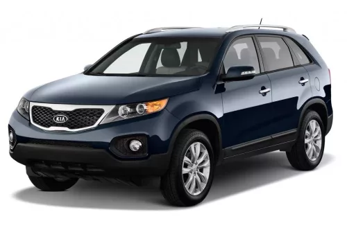 KIA SORENTO (XM) Bočné ochranné lišty na dvere (2009-2013)