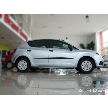   SEAT IBIZA (6J) (hatchback, 5 dverové) Bočné ochranné lišty na dvere (2008-2011)