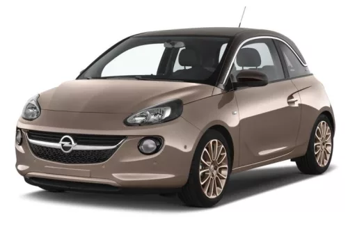 OPEL ADAM (hatchback) Bočné ochranné lišty na dvere (2012-2019)