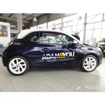   OPEL ADAM (hatchback) Bočné ochranné lišty na dvere (2012-2019)