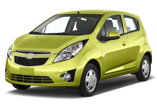 CHEVROLET SPARK III. (hatchback, 3 dverové) Bočné ochranné lišty na dvere (2012-2015)