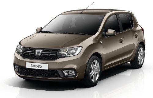 Dacia Sandero 2012-2020 (hatchback) Bočné ochranné lišty na dvere