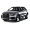 AUDI Q3/SQ3/RSQ3 (8U) Bočné ochranné lišty na dvere (2011-2018)