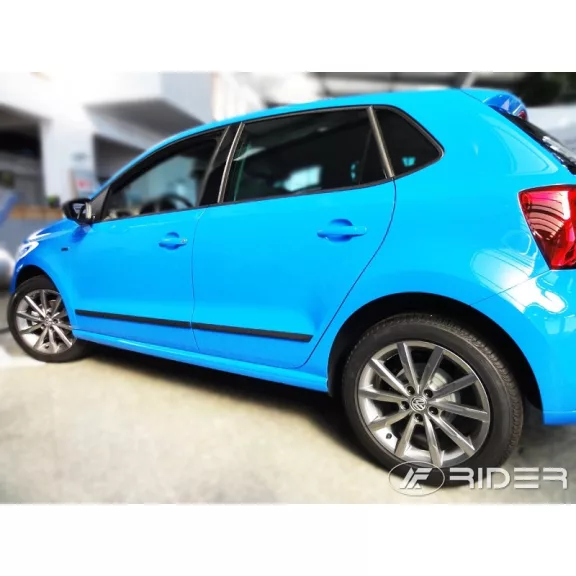 VW POLO MK5 (6R) (hatchback, 5 dverové) Bočné ochranné lišty na dvere (2015-2017)