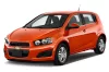 CHEVROLET AVEO (T300) (hatchback, sedan) Bočné ochranné lišty na dvere (2011-2017)
