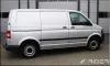 VW TRANSPORTER T5 (van, minivan, krátka verzia) Bočné ochranné lišty na dvere (2004-2014)