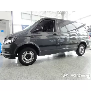   VW TRANSPORTER T6 (van, minivan, krátka verzia, otočné dvere) Bočné ochranné lišty na dvere (2015-2019)
