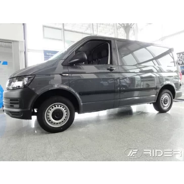   VW TRANSPORTER T6 (van, minivan, krátka verzia, vyklápacie dvere) Bočné ochranné lišty na dvere (2015-2019)