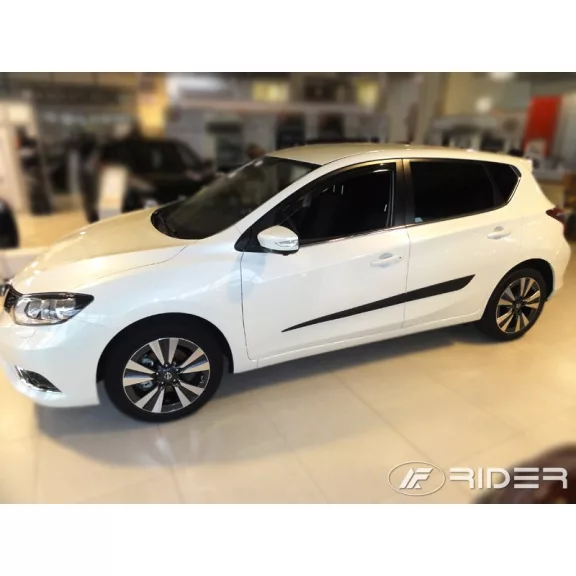 NISSAN PULSAR (hatchback) Bočné ochranné lišty na dvere (2013-2018)