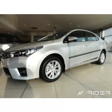   TOYOTA COROLLA (E170) (sedan) Bočné ochranné lišty na dvere (2013-2019)
