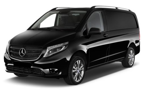 Mercedes Vito 2014- (van, minivan) Bočné ochranné lišty na dvere