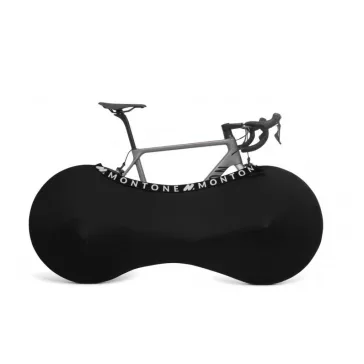 Ochranný kryt na bicykel Montone mKayak – čiernobiely, L