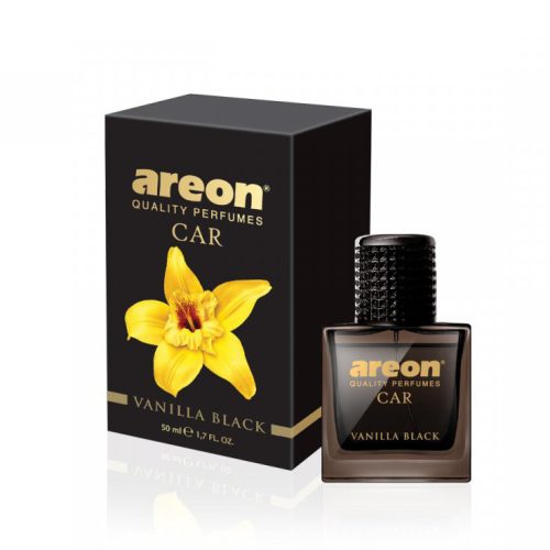 Osviežovač vzduchu do auta Areon Vanilla Black parfum - 50ml