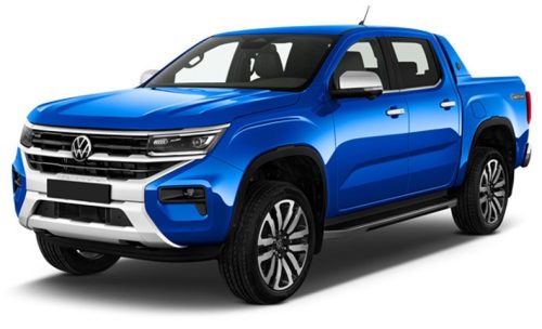 VW AMAROK II. 3D PREMIUM GUMOVÉ ROHOŽE (2022-)