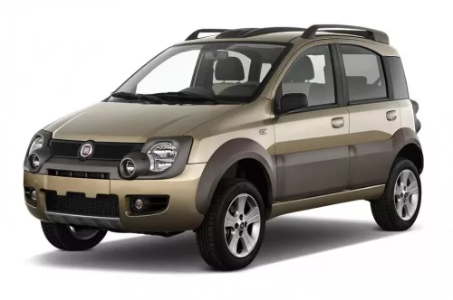 FIAT PANDA PAWA Bočné ochranné lišty na dvere (2003-2012)