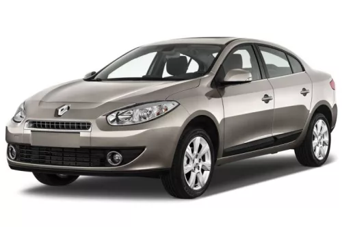 RENAULT FLUENCE Bočné ochranné lišty na dvere (2010-2016)