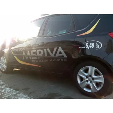 OPEL MERIVA B Bočné ochranné lišty na dvere (2014-2017)