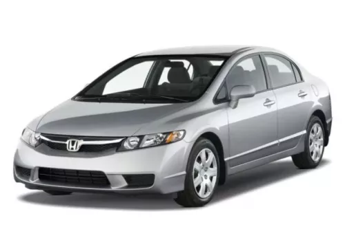HONDA CIVIC (FB/FG) (SEDAN) PAWA Bočné ochranné lišty na dvere (2012-2016)