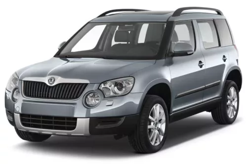 SKODA YETI PAWA Bočné ochranné lišty na dvere (2009-2017)