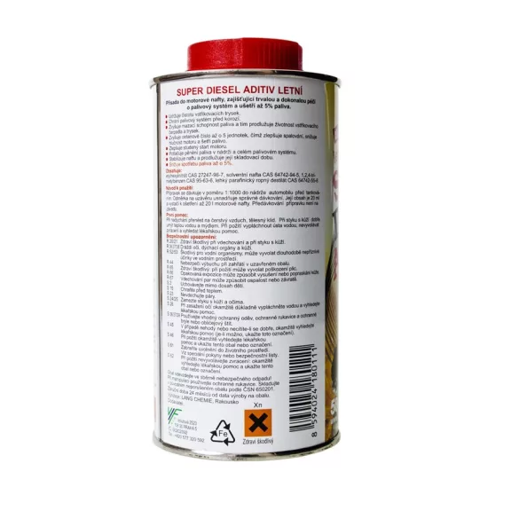 VIF Super Diesel aditívum do nafty - letné, 500ml