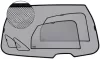 Seat Leon 2012-2020 (HATCHBACK, 3 DVEROVÉ) SLNEČNÉ CLONY