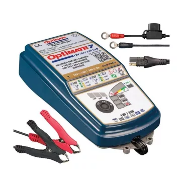   Tecmate Optimate 7 nabíjačka 5–240 Ah (12 V / 24 V – 10 A / 5 A)