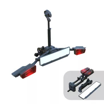 Nosič bicyklov na ťažné zariadenie TMK Fly 01 (čierny)