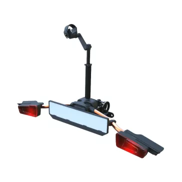   Nosič bicyklov na ťažné zariadenie TMK Fly 01 (oranžový) + vak