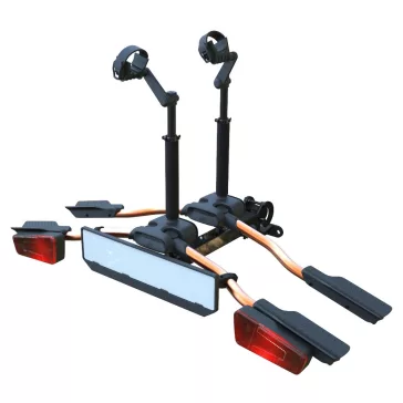   Nosič bicyklov na ťažné zariadenie TMK Fly 02 (oranžový) + vak