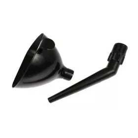 Zakrivený plastový lievik s filtrom